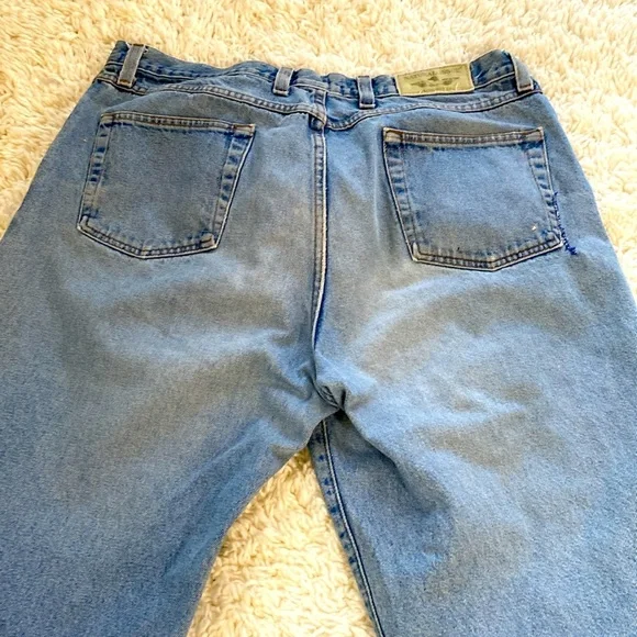 NATURAL ISSUE JEANS  VINTAGE STRAIGHT LEG MEN’S 42” x 32” EUC GREAT CONDI… - Picture 9 of 10
